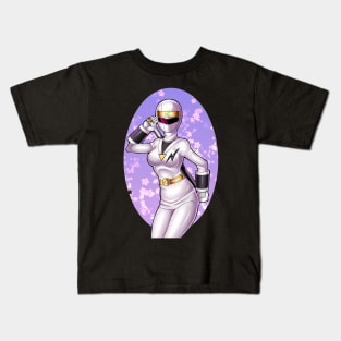 white ranger Kids T-Shirt